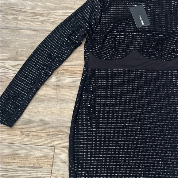 Fashion Nova Black Long Sleeve Dress - Picture 4 of 5